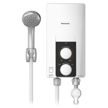 เครื่องทำน้ำอุ่น PANASONIC DH-3PL1TK 3500 วัตต์ สีขาว_0