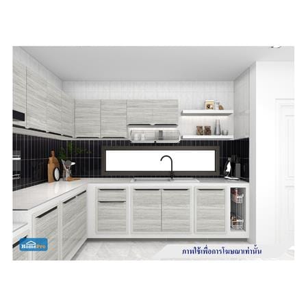 ตู้ลิ้นชักMDF KITZCHO 2ชั้นGLOSSY 46x66 ซม. สีคริสตัลไวท์_3