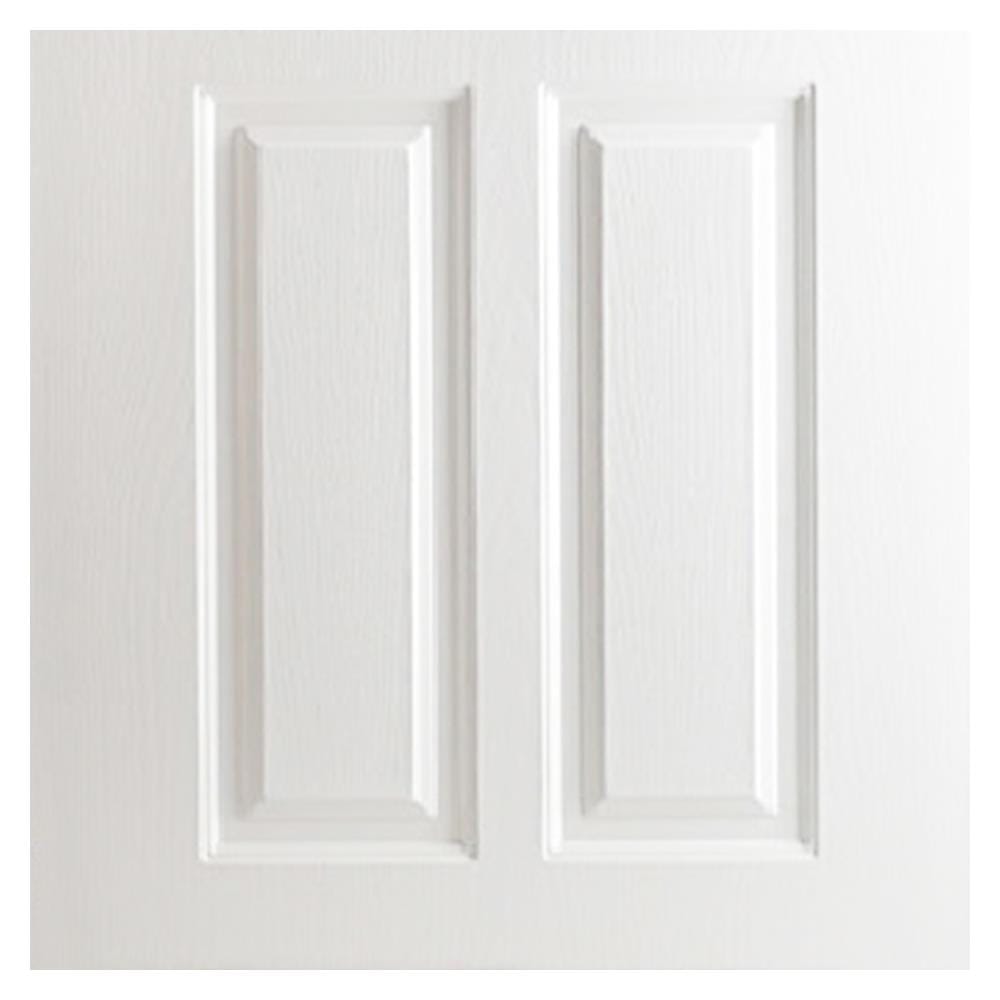 ประตูภายนอก UPVC PARAZZO MN003 80X200 ซม. สีขาว ไม่เจาะลูกบิด