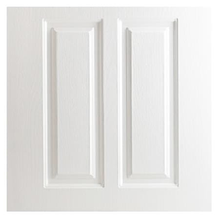 ประตูภายนอก UPVC PARAZZO MN003 80X200 ซม. สีขาว ไม่เจาะลูกบิด_2