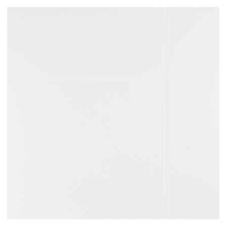 ประตูภายนอก UPVC AZLE MD6 80X200 ซม. สีขาว ไม่เจาะลูกบิด_2