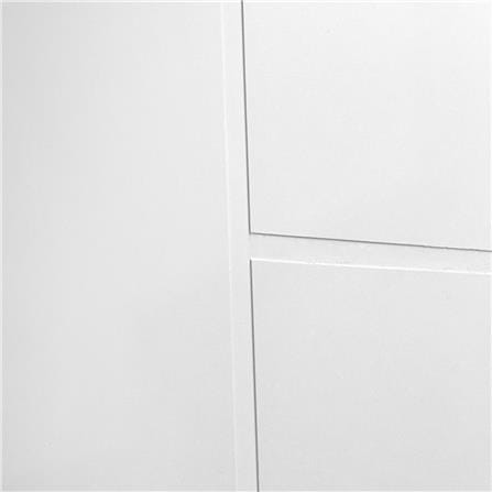 ประตูภายนอก UPVC AZLE MD6 70X200 ซม. สีขาว ไม่เจาะลูกบิด_2
