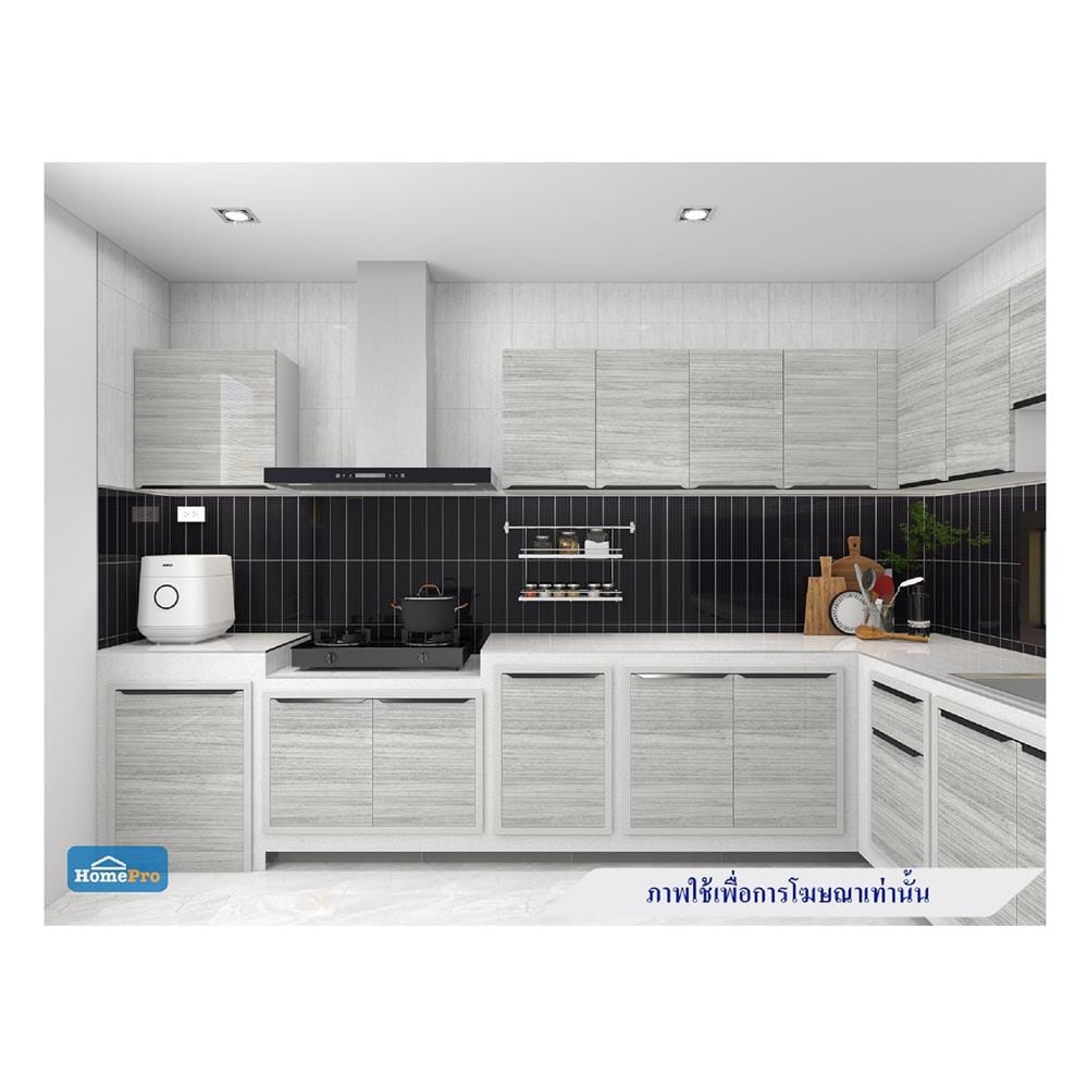 บานซิงค์เดี่ยว KITZCHO GLOSSY 46x66ซม. สีคริสตัลไวท์