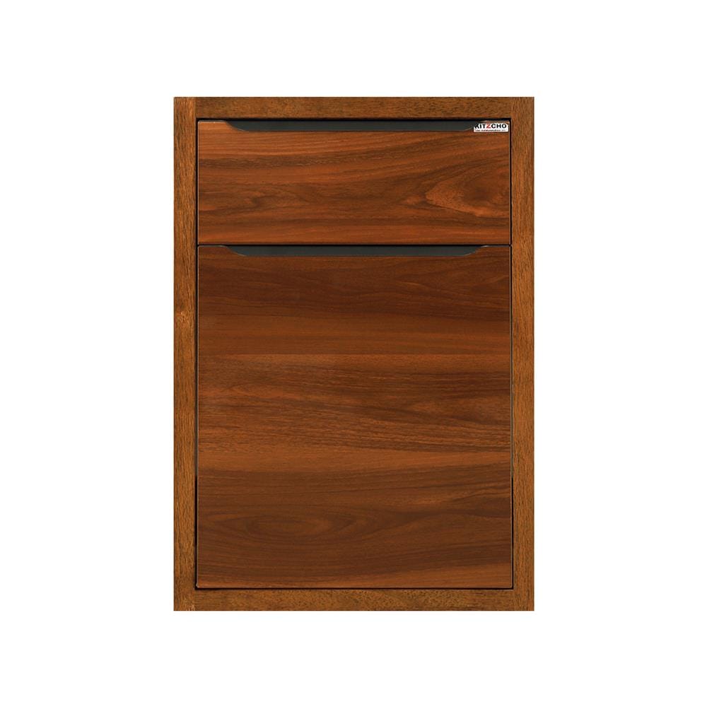 ตู้ลิ้นชัก MDF KITZCHO 2 ชั้น GLOSSY 46x66 ซม. สีไม้สัก