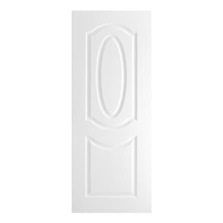 ประตูภายนอก UPVC AZLE ET02 80X200 ซม. สีขาว ไม่เจาะลูกบิด_0