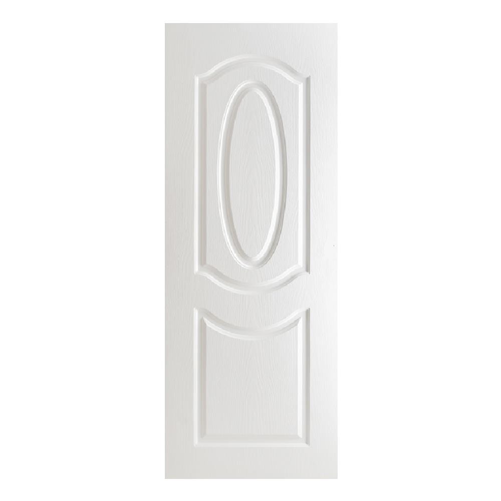 ประตูภายนอก UPVC PARAZZO MN002 70X200 ซม. สีขาว ไม่เจาะลูกบิด