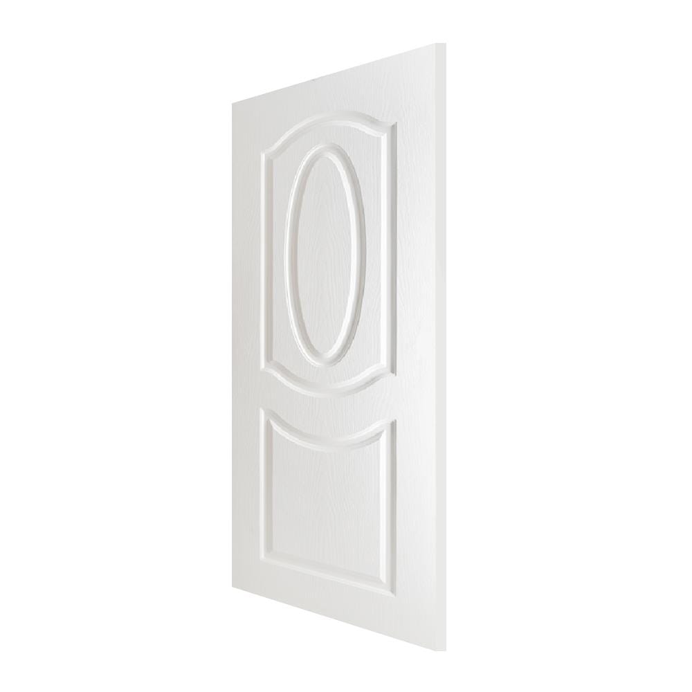 ประตูภายนอก UPVC PARAZZO MN002 70X200 ซม. สีขาว ไม่เจาะลูกบิด