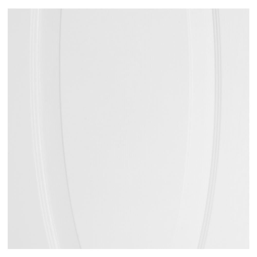 ประตูภายนอก UPVC PARAZZO MN002 70X200 ซม. สีขาว ไม่เจาะลูกบิด