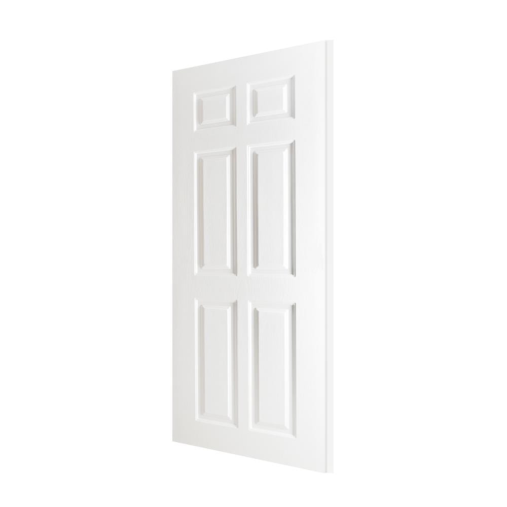 ประตูภายนอก UPVC PARAZZO MN003 70X200 ซม. สีขาว ไม่เจาะลูกบิด