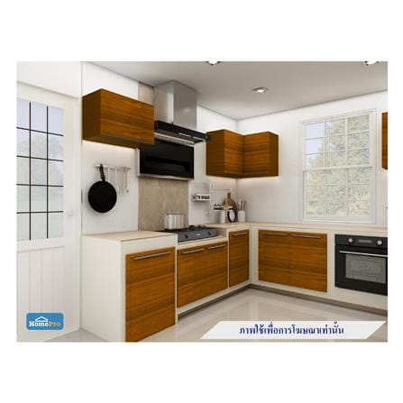 ตู้เดี่ยว KITZCHO GLOSSY L 40x60 ซม. สีไม้สัก_1