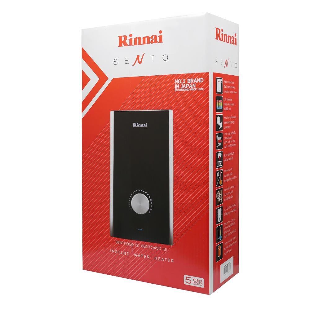 เครื่องทำน้ำอุ่น RINNAI SENTO 450S 4500 วัตต์