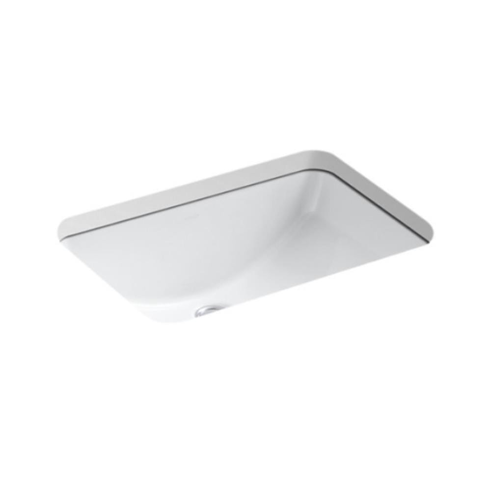 อ่างล้างหน้าฝังใต้เคาน์เตอร์ KOHLER K-2214X-0 ขาว