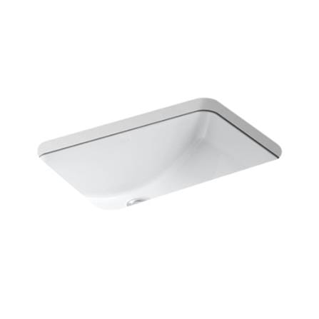 อ่างล้างหน้าฝังใต้เคาน์เตอร์ KOHLER K-2214X-0 ขาว_0