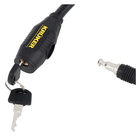 กุญแจจักรยาน KRUKER CABLE LOCK สีดำ_2