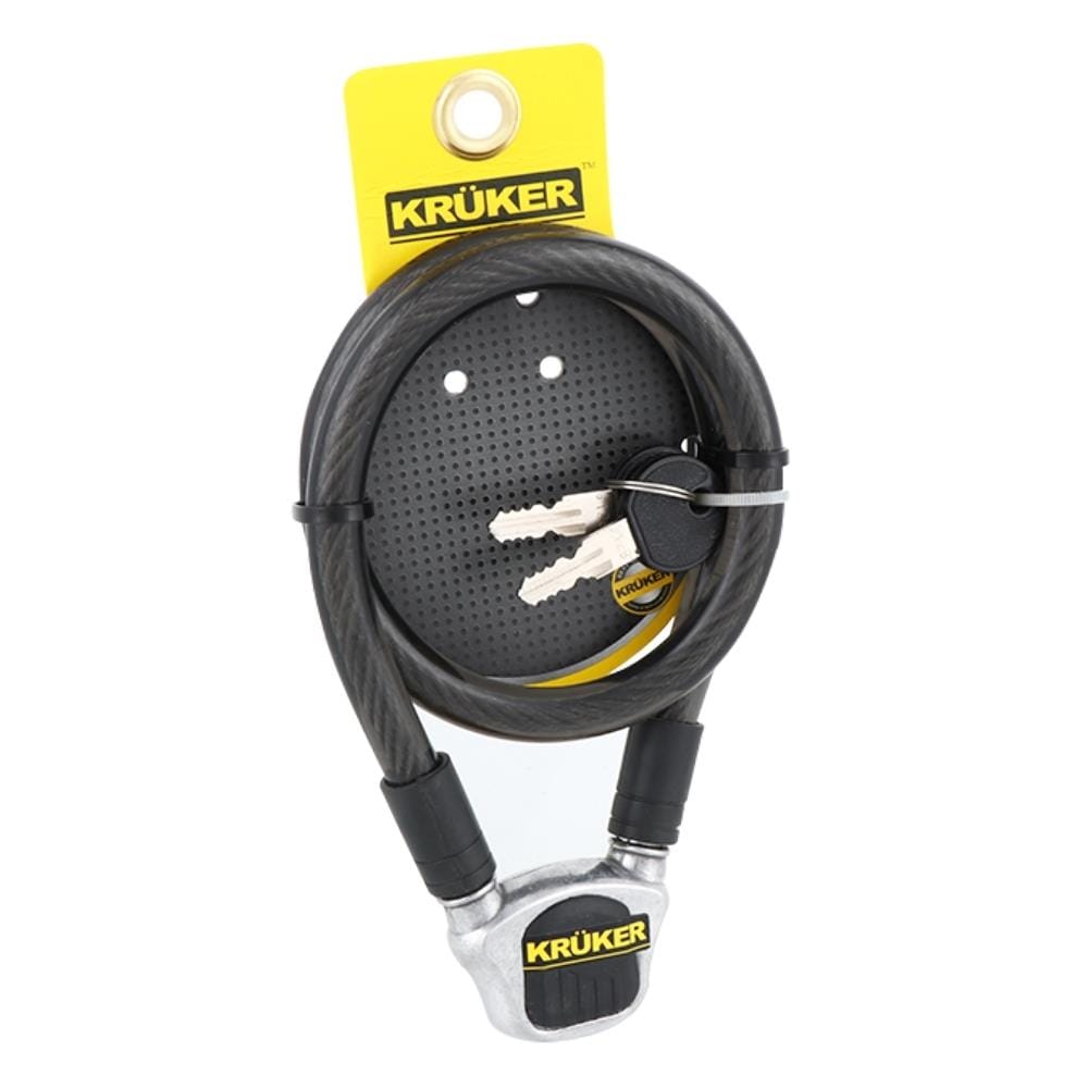 กุญแจจักรยาน KRUKER KK ล็อกสลิง 1.2x65 ซม.