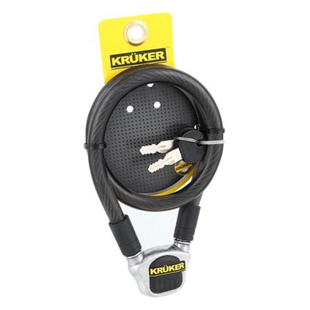 กุญแจจักรยาน KRUKER KK ล็อกสลิง 1.2x65 ซม._4