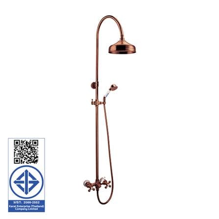 ฝักบัว RAIN SHOWER ผสม KARAT FAUCET KRS-073-780-53 ROSEGOLD_2