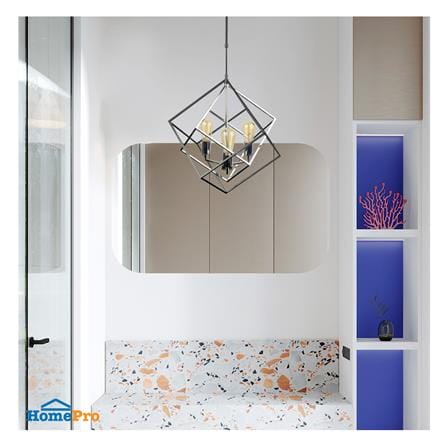 ไฟช่อ L&E 01-02577 สีทอง/เงิน 3 หัว_2