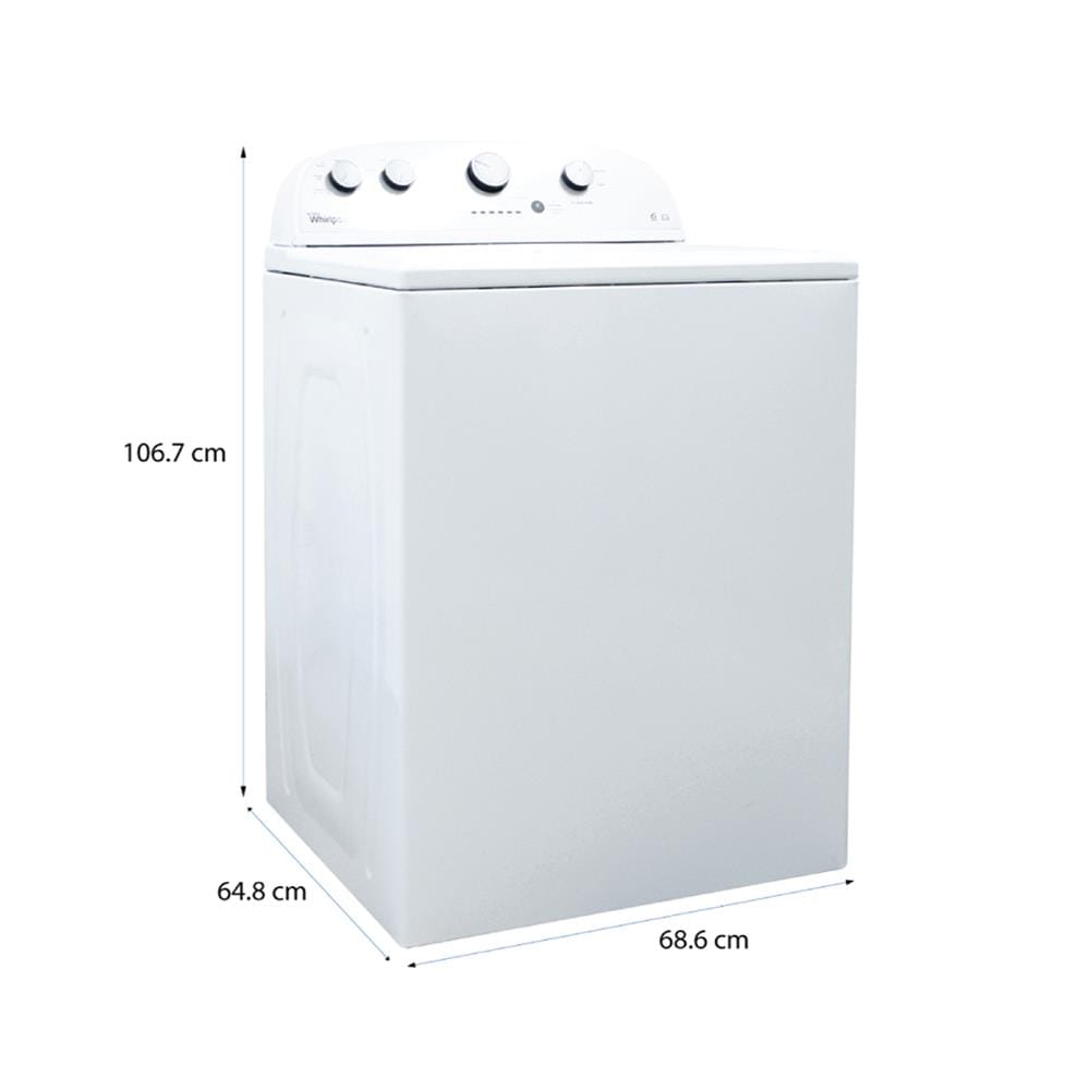 เครื่องซักผ้าฝาบน WHIRLPOOL 3LWTW4815FW 15 กก.