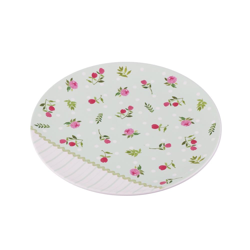 จานเมลามีนตื้น 8 นิ้ว SUPERWARE LOLITA