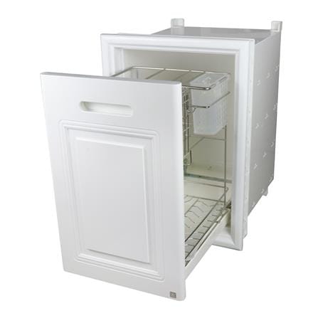 ตู้ลิ้นชักตะแกรง KING PLATINUM 49x69 ซม. สีขาว_2