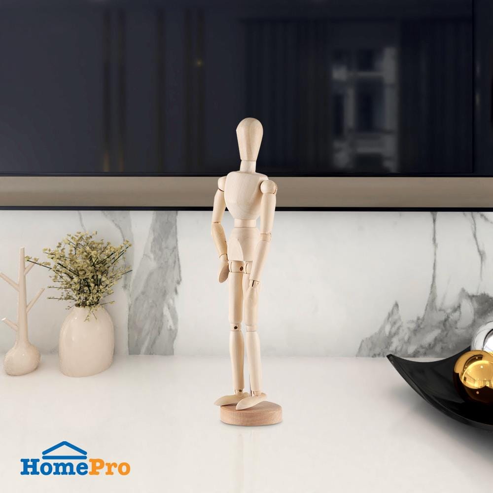 ของตกแต่ง HOME LIVING STYLE หุ่นไม้ 8x30 ซม. สีน้ำตาล