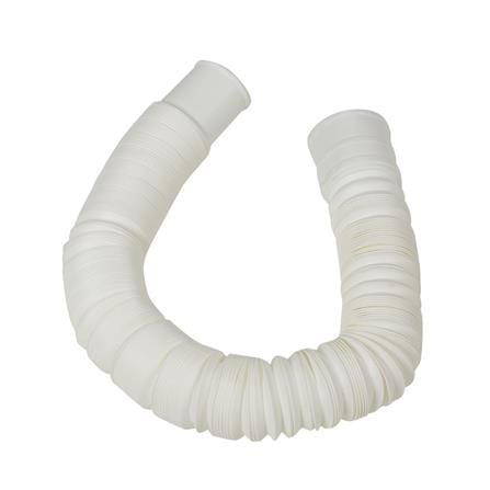 ท่อย่น PARNO 14380 1.3 เมตร. สีขาว_1