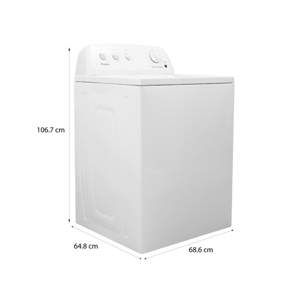 เครื่องซักผ้าฝาบน WHIRLPOOL 3LWTW4705FW 15 กก.