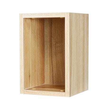 ชั้นติดผนัง STACKO METIC 20x20x30 ซม. สีโรมา