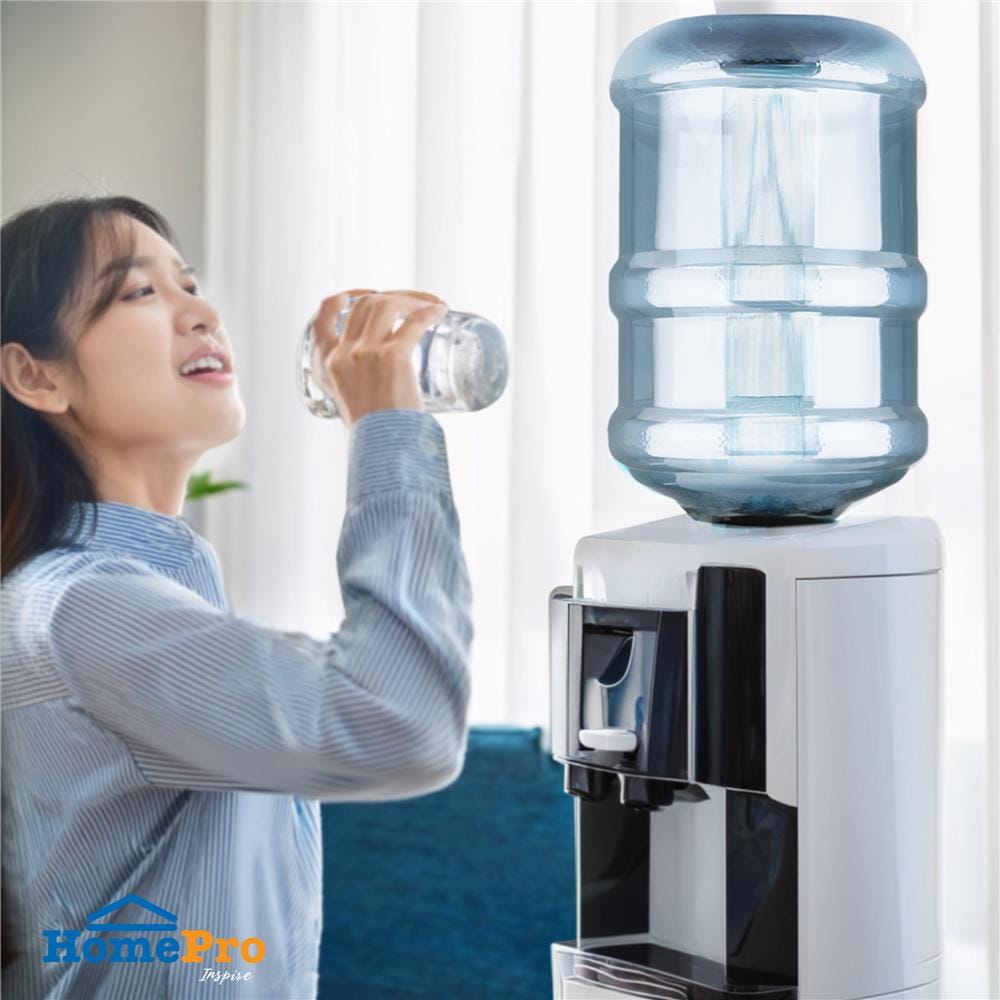 ถังน้ำดื่ม PET VALINA 18.9 ลิตร สีเขียวเทา