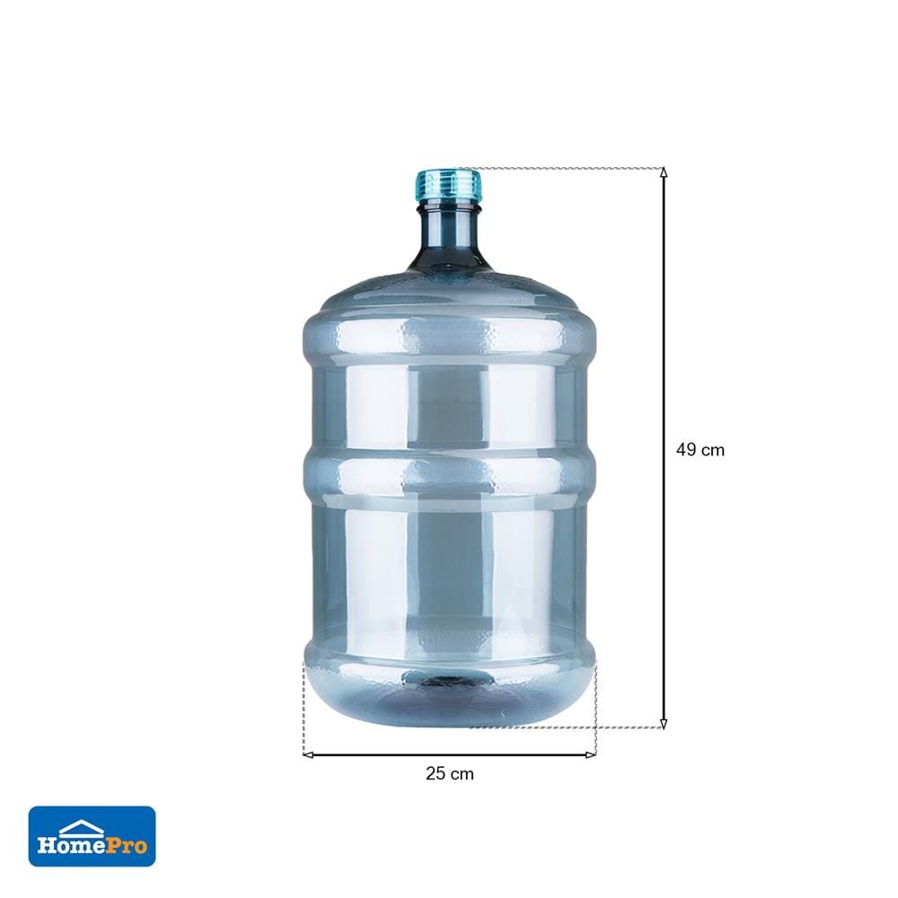 ถังน้ำดื่ม PET VALINA 18.9 ลิตร สีเขียวเทา
