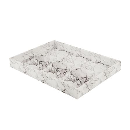 ถาด PVC KAN LEATHER MARBLE L 25x35 ซม.