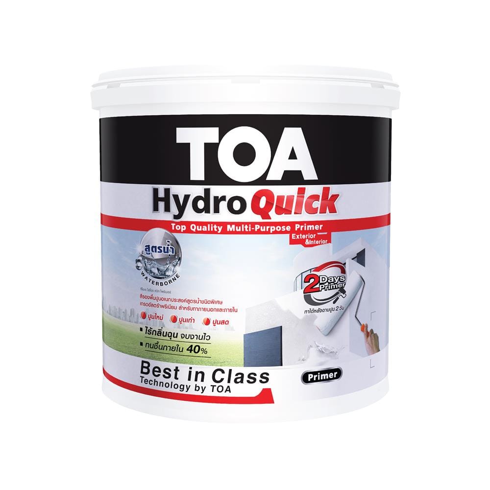 สีรองพื้นปูนอเนกประสงค์ TOA HYDRO QUICK 1 แกลลอน_1