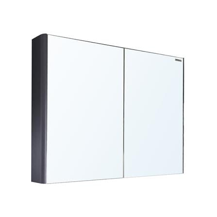 ตู้กระจกเคาน์เตอร์ MOYA PU1002MIR สีเทาด้าน
