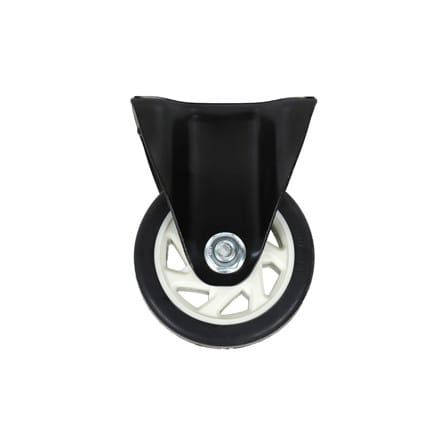 ลูกล้อ PU DEXZON 623100 แป้นตาย 4 นิ้ว สีดำ