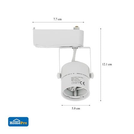 แทรคไลท์ ติดราง GU5.3  CARINI CS13 สีขาว_6