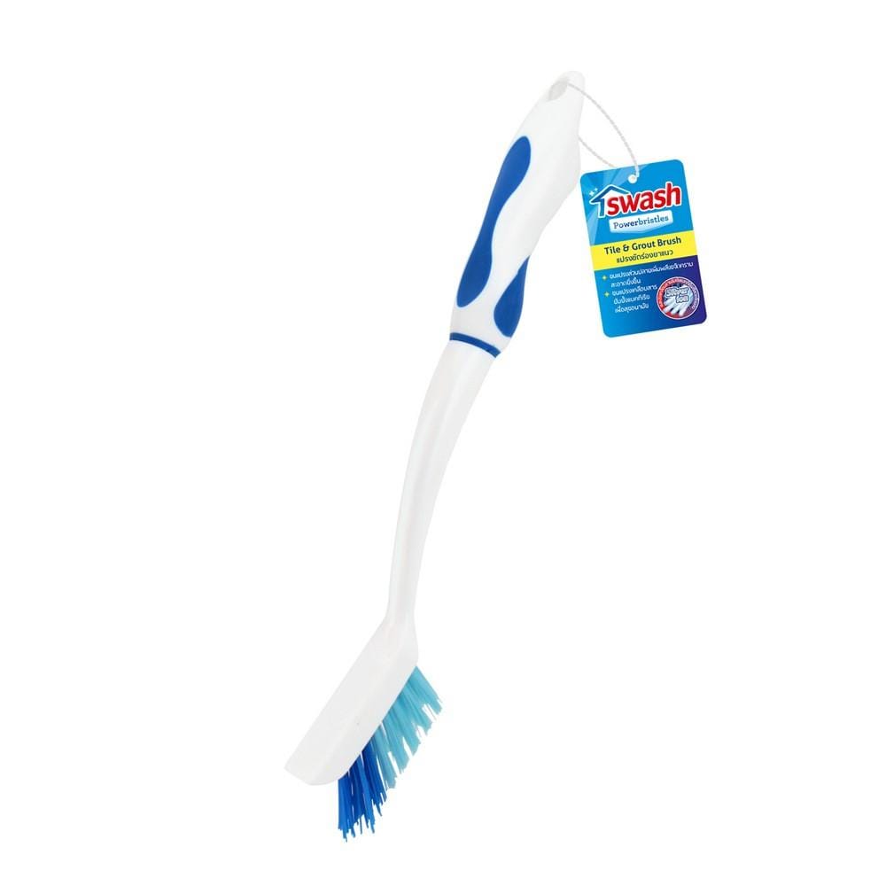 แปรงไนลอนขัดร่องยาแนว SWASH สีฟ้า