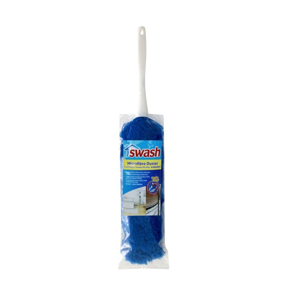 ไม้ปัดฝุ่นไมโครไฟเบอร์ SWASH 9 นิ้ว สีฟ้า