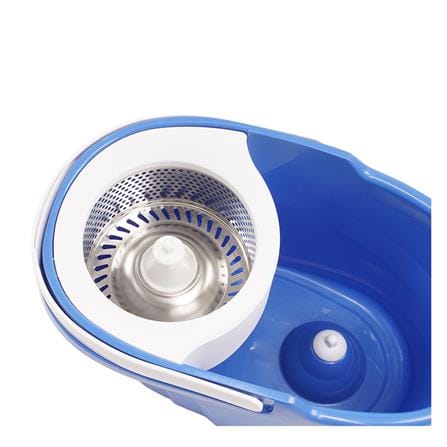 ชุดอุปกรณ์ถังปั่นพร้อมไม้ม็อบ SWASH SMART สีฟ้า_6