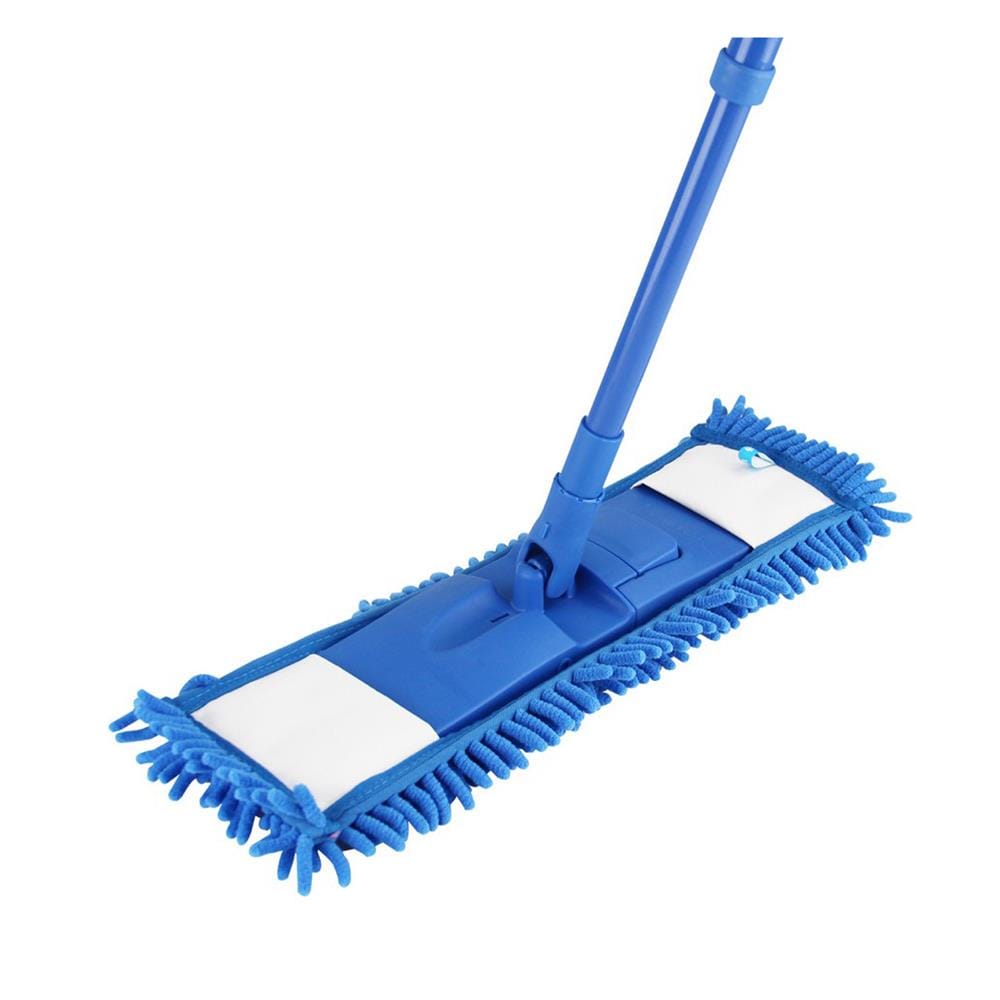 ไม้ม็อบดันฝุ่นไมโครไฟเบอร์ SWASH 16 นิ้ว สีฟ้า