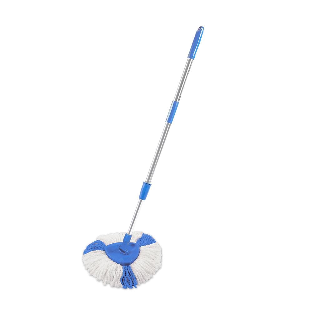 ไม้ม็อบไมโครไฟเบอร์หัวสามเหลี่ยม SWASH 15 นิ้ว สีฟ้า