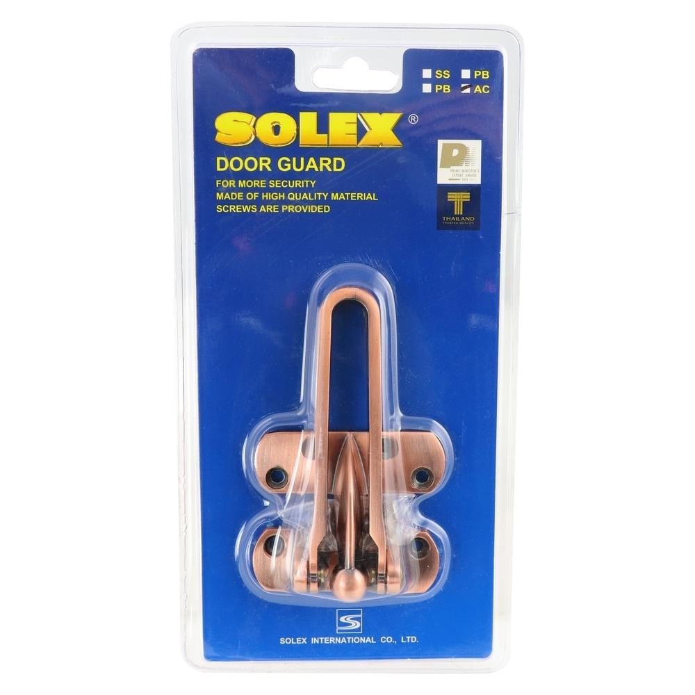 กลอนรูด SOLEX 9.1 นิ้ว สีทองแดงรมดำ