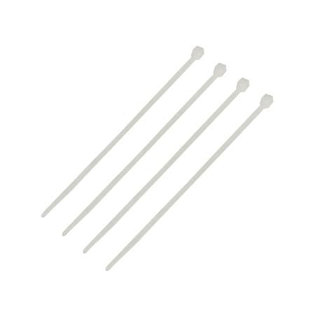 CABLE TIES ELEKTRA 8IN WHITE (100PCS)