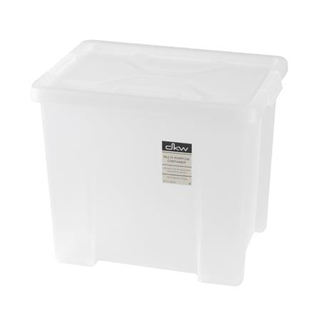 กล่องเก็บของ ฝาล็อค DKW A4 28.6x38.5x33 ซม. สีขาว_1