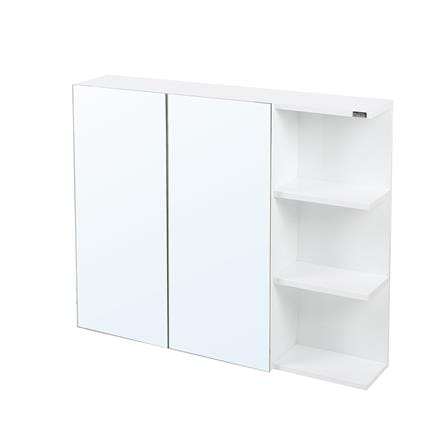 ตู้กระจก PVC MOYA VM-C1402 สีขาว_1