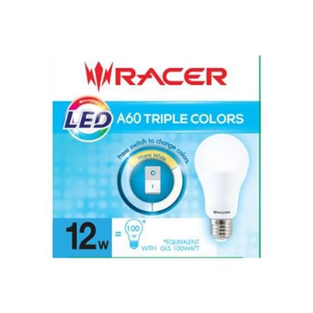 หลอด LED RACER BULB A60 12 วัตต์ DAYLIGHT/COOL WHITE/WARM WHITE E27_3