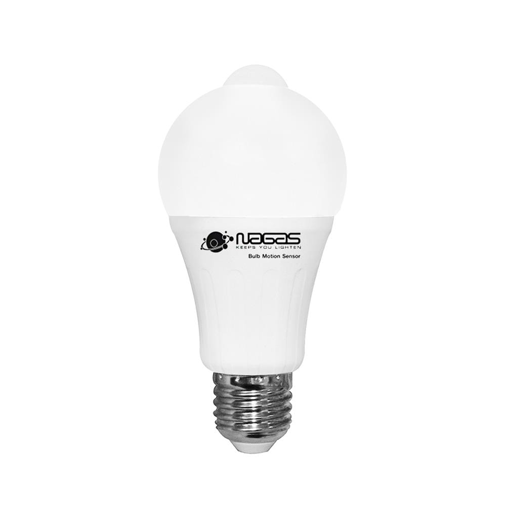 หลอด LED NAGAS MOTION SENSOR A27 12 วัตต์ DAYLIGHT E27