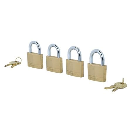 กุญแจคีย์อะไลก์ MASTER LOCK 140EURQ 40 มม. สีทอง 4 ตัว/ชุด_1