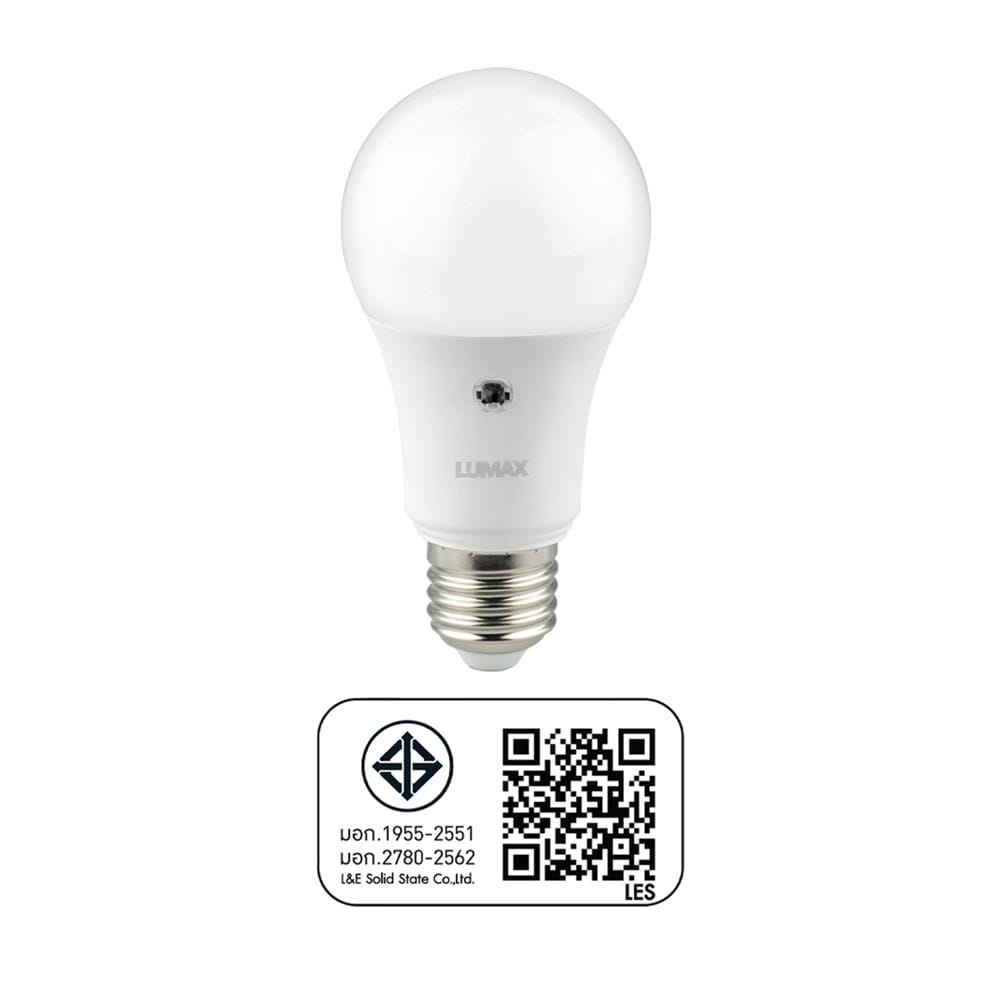 หลอด LED LUMAX ECO SENSOR 9 วัตต์ WARMWHITE E27