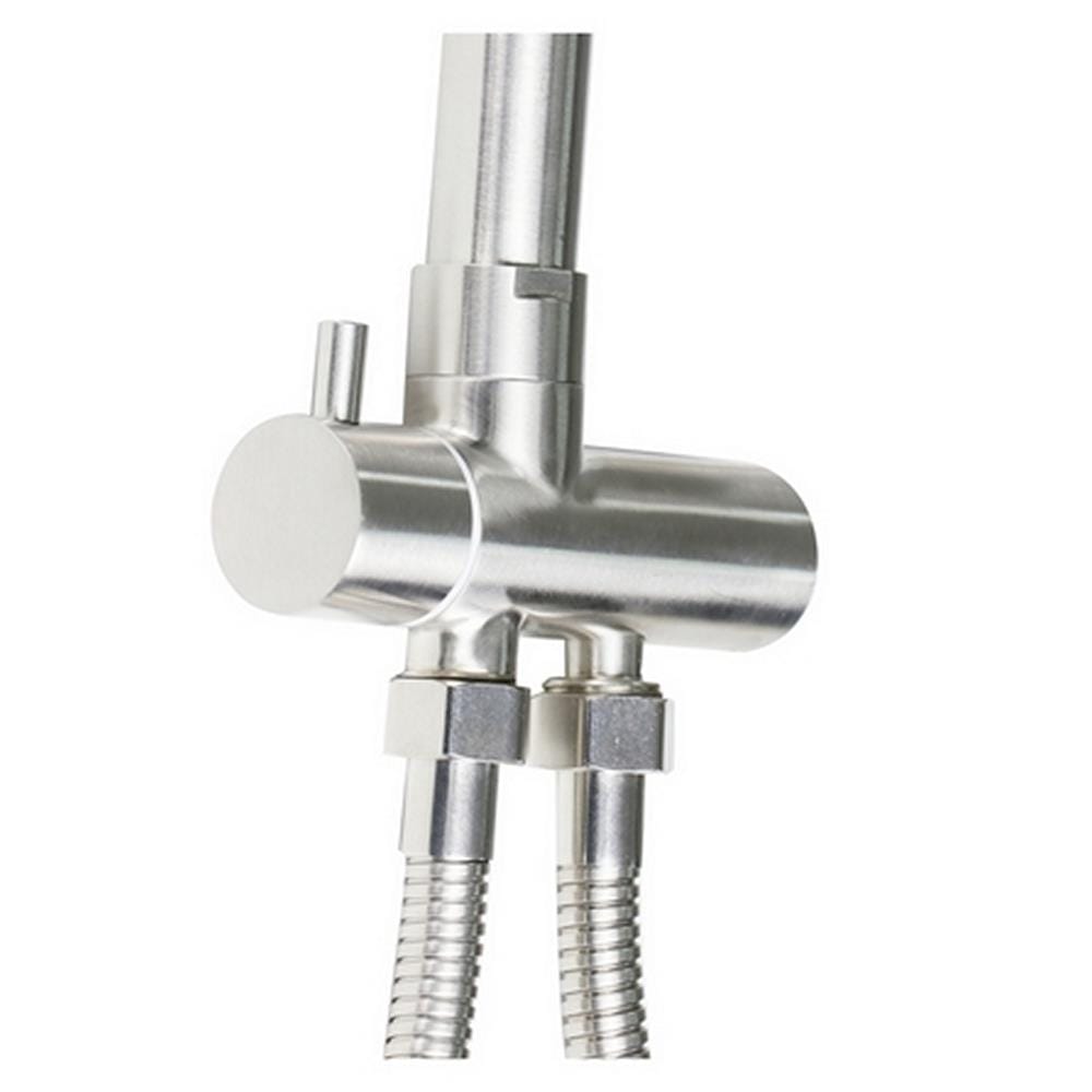 ชุดฝักบัว RAIN SHOWER RASLAND RA STAINLESS3663 สีโครม